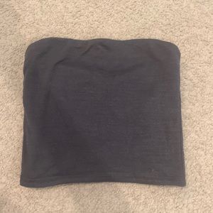 Gray Tube Top